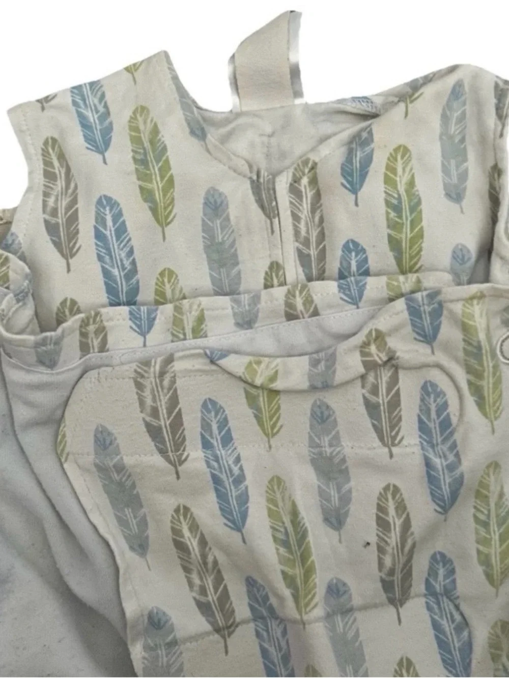 Halo Swaddle Sleep Sack Size Small 3-6 Months Feathers - Picture 3 of 4